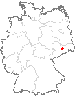 Karte Meißen, Sachsen
